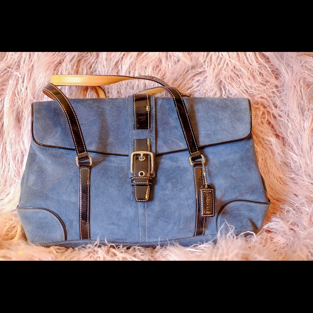 Coach Suede Bag, excellent condition.